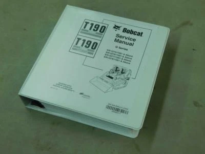Bobcat T190 Turbo, T190 Turbo High Flow PN# 6902734 Loader Service Manual #6217 - Image 1 of 4