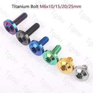 Tgou Titanium Bolt M6x10 15 20 25mm Torx T30 Head Screw for Bike Motorcycle Car - Picture 1 of 14