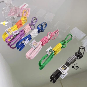 Color Combination Short Mobile Phone Lanyard Can Be Portable Anti-release Rope - Photo 1 sur 18