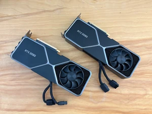 NVIDIA GeForce RTX 3080 Founders Edition 10GB GDDR6X Graphics Card - PG133A - Afbeelding 1 van 3