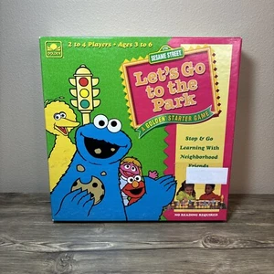 Juego de colección 1994 Golden Sesame Street Let’s Go To The Park edades 3-6 completo - Imagen 1 de 5