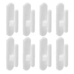 8 Piezas Gancho de Cuerda para Cortina Cordón para Persianas Cortinas Blanco para Persianas Cortinas - Imagen 1 de 12