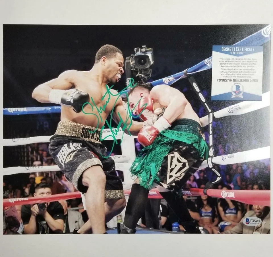 Shawn Porter signed Showtime 11x14 Photo WBC Boxing Autograph ~ Beckett BAS COA - Image 1 of 1