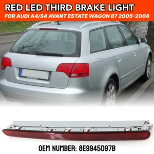 3rd Feux Arriere Feu Stop Supplémentaire LED Rouge Pour Audi A4 Avant 2005-2008 - Picture 1 of 6