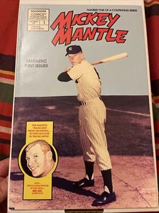 DEZEMBER 1991 MAGNUM COMICS ""MICKEY MANTLE"" Fantastische Erstausgabe NEUWERTIG - Bild 1 von 10