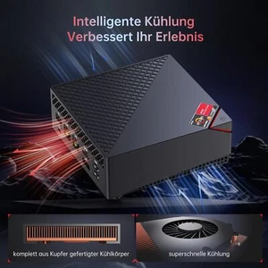 ACEMAGICIAN 4K Mini PC AMD Ryzen 7 5700U 32GB DDR4 1TB SSD Windows 11 PRO BT5.2 - Bild 1 von 6
