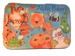 Vintage Gold Medal Flour Alpha Bakery Laminated Placemat 1988 Food Advertising - Picture 1 of 4