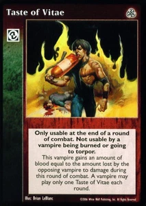 Taste of Vitae [Third set] - VTES card - Imagen 1 de 2