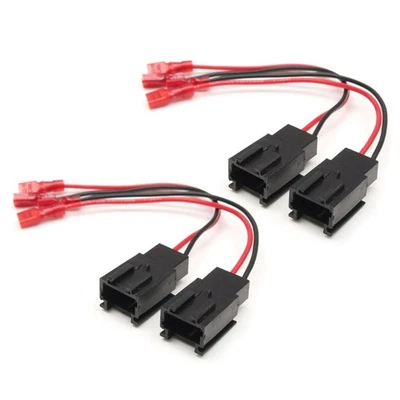 For Peugeot Citroen 1999-2005 4Pcs Car Speaker Wiring Harness Connectors - Image 1 of 4