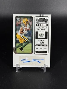 2022 Panini Contenders - Biglietto Rookie #261 Samori Toure Green Bay Packers RC - Foto 1 di 2