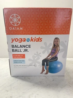 Nueva pelota de gimnasio Gaiam Kids Stay-n-Play Balance JR. EDADES 5-8 Foto 1 de 3