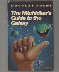 Douglas Adams / The Hitchhiker's Guide to the Galaxy 1980 Reprint - Bild 1 von 1