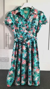Women's Lindy Bop Dress - UK Size 10 - Excellent Condition - Picture 1 of 6