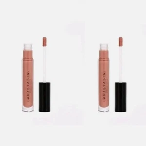 NEW 2 x 2g Anastasia Beverly Hills Lip Gloss Rouge à Lévres Toffee Mini Box&Seal - Picture 1 of 5