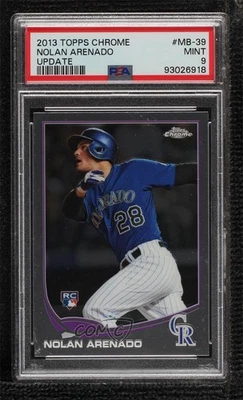 2013 Topps Chrome Update Nolan Arenado #MB-39 PSA 9 MINT Rookie RC - Image 1 of 2