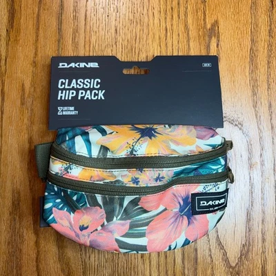 Dakine Classic Hip Pack Ligero Viaje y Exterior Bolsa Tropidelica Floral NUEVO Foto 1 de 4