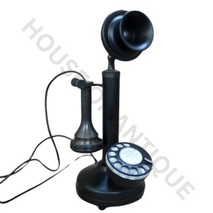 Antique Reproduction Candlestick Telephone – Timeless Retro Charm . - Picture 1 of 12
