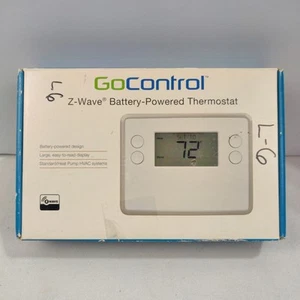 GoControl GC-TBZ48 Z-Wave batteriebetriebenes Thermostat SMART CLIMATE CONTROL - Bild 1 von 6