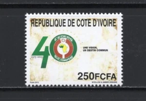 R9524 Ivory Coast 2015 Economic Community of West African States 1v. MNH - Picture 1 of 1