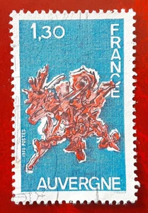 FRANKREICH 1975 1,30F gebraucht Auvergne Mi 1933 Scott 1447 ss/vz 6734 - Bild 1 von 2