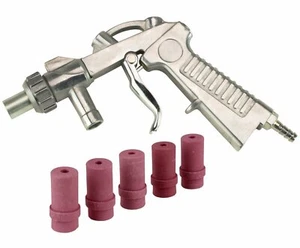 Dragway Tools Blast Media Gun & (5) 5 mm Düsen für 25 60 90 Sandstrahlschrank - Bild 1 von 12