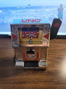 UNO Wild Jackpot Chrome Game Slot Machine UNO RARE!!!!! 2015 Mattel - Picture 1 of 8