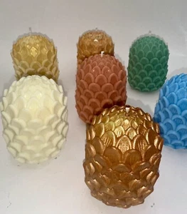 Candles Dragon Egg - Natural Soy & BeesWax | Holiday Candles | Christmas - Picture 1 of 18