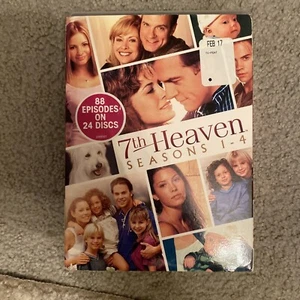 7th Heaven: Seasons 1-4 DVD Box Set (24-DVD Set, 2017) DVDS B197 - Imagen 1 de 2