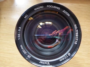 Vintage Vivitar 28-200mm f3.5-5.3 MC Macro pentax pka k1000 me super k2 etc - Picture 1 of 6