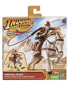 Hasbro Indiana Jones Actionfigur mit Pferd, Disney Worlds of Adventure