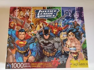 1000 Piece DC Comics Justice League America Batman Wonder Woman Jigsaw Puzzle - Picture 1 of 2