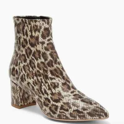 BOTINES AGL MARETTE SERPIENTE CUERO RELIEVE EN LEOPARDO NUEVOS SIN CAJA PARA MUJER TALLA 36 Foto 1 de 4