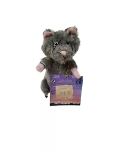 Vintage 2001 Gund Harry Potters Plüsch 5 Zoll Ratte "Schorf". #75409 mit Etikett - Bild 1 von 3