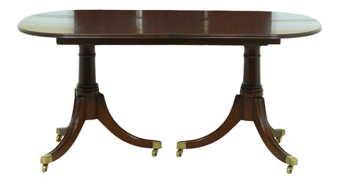 L53364EC: STATTON Old Towne Cherry Duncan Phyfe Dining Room Table Cover