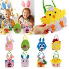 Tote Bag Children's Easter Egg Candy Gift Bag Cartoon Bunny Chick Hand Basket
