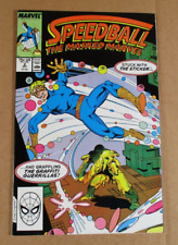 Speedball The Masked Marvel # 2 Marvel Comics 1988 Hi Grade