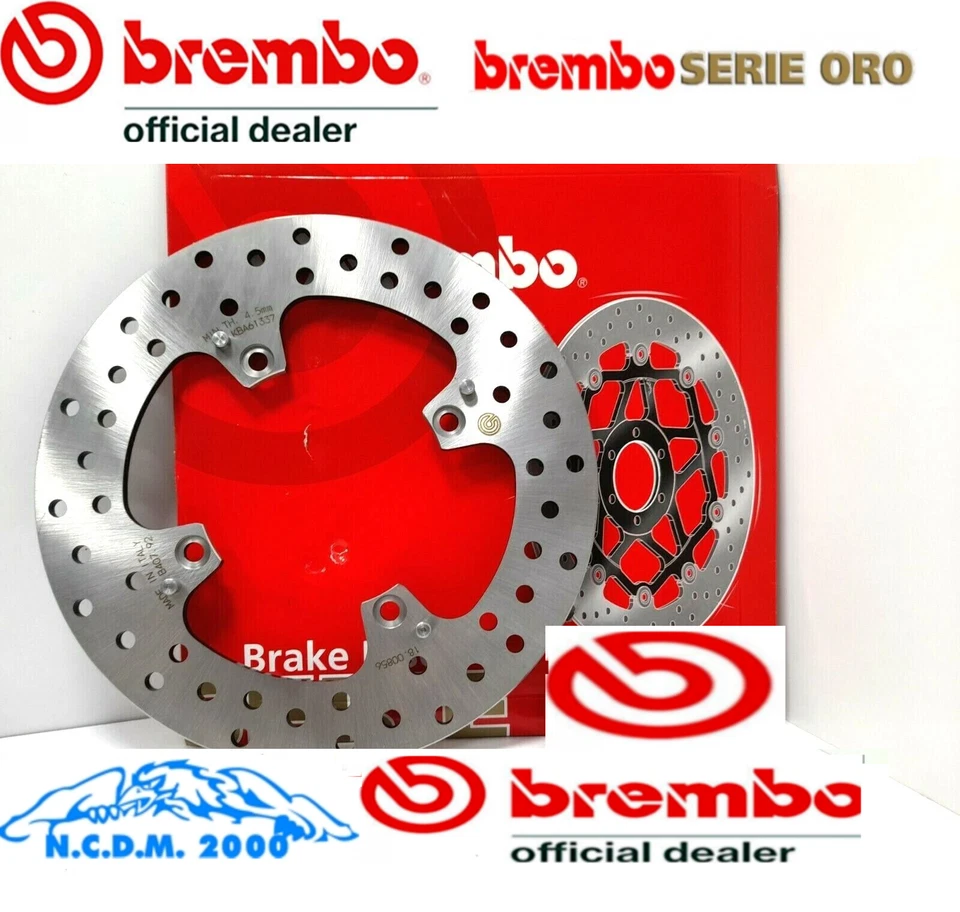DISQUE DE FREIN ARRIÈRE BREMBO 68B40792 DUCATI 848 STREETFIGHTER 2016 2017