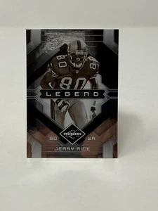 2009 Donruss Limited Jerry Rice Legend 393/399 49ers SP #124 HOF - Picture 1 of 2