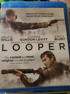 Looper (Blu-ray Disc,2012) Bruce Willis Joseph Gordon-Levitt - Imagen 1 de 2