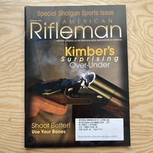 September 2002 American Rifleman Magazine Kimber's Surprising Over-Under - Picture 1 of 2