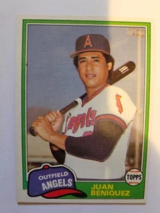Topps 1981 negociado Juan Beniquez #733 casi nuevo - Imagen 1 de 1