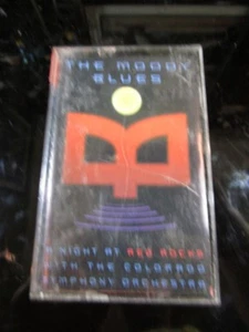 The Moody Blues A Night @ Red rocks Colorado Symphony Cassette - Picture 1 of 1