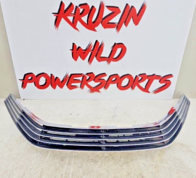 1993 HONDA GOLDWING GL1500 Chrome Windshield Trim Lower Guard - Image 1 of 4