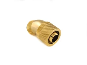 "Bitspower G1/4"" Latón Verdadero Doble Giratorio 30 Grados Ajuste - ID 1/2"" OD 5/8"" - Imagen 1 de 3