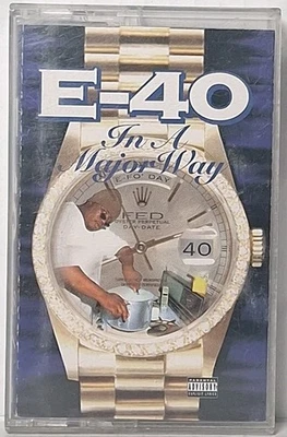 E-40 In a Major Way [PA] (Rap) (Cassette, Mar-1995, Jive Records) Tested Rare VG - Image 1 of 4