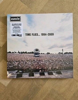 OASIS Time Flies.. 1994-2009 4 x coloured vinyl LP box Record Store Day 2025 RSD - Image 1 of 4