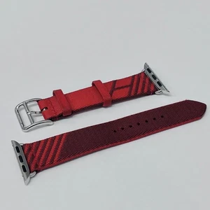 Cinturino HERMES Apple Watch Jumping Simple Tour Rosso 40mm usato con scatola - Foto 1 di 9