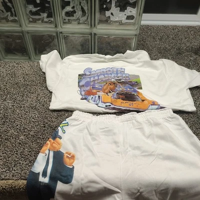 Pantalones Cortos y Camisa De Colección Años 90 Camel Joe Camel Blues Brothers Promo Watkins Glen Foto 1 de 4