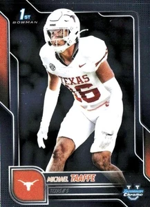 2025 Bowman U University Chrome #100 - Michael Taaffe FBC - Texas Longhorns - Bild 1 von 1