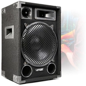 Max SP12 700W 12" Passive DJ Speakers - Powerful Sound for Events - Picture 1 of 10